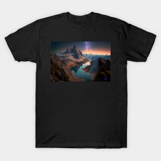 High in the mountains T-Shirt